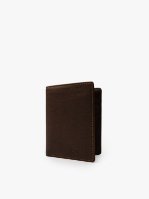 Ví Da Dáng Đứng BV035 Màu Nâu