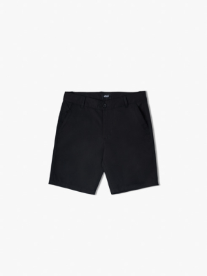 Quần Short Regular Túi Ẩn QS039 Màu Đen