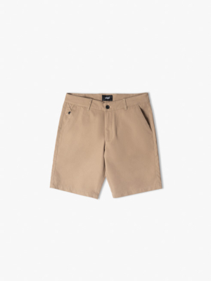 Quần Short Regular Túi Ẩn QS039 Màu Nâu