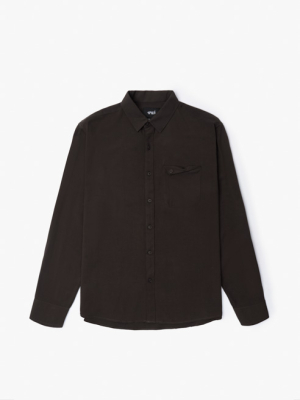 Áo Sơ Mi Regular PocketDetail SM118 Màu Nâu