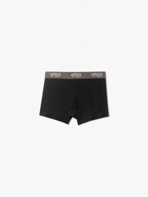 Quần Boxer Slimfit Phối QL056 Màu Đen