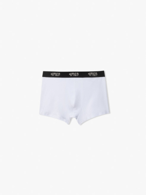 Quần Boxer Slimfit Phối QL056 Màu Trắng