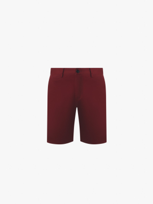 Quần Short Kaki Túi Nhỏ Kiểu Form Regular QS054 Màu Đỏ
