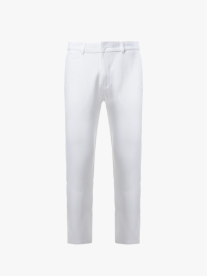 Quần Kaki Slimfit Trơn QK018 Màu Trắng
