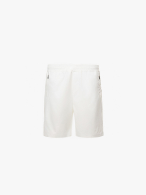 Quần Short Thể Thao In Chữ Active 4MEN Form Regular QS080 Màu Trắng