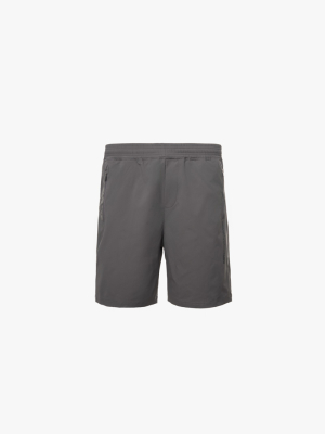 Quần Short Thể Thao In Chữ Active 4MEN Form Regular QS080 Màu Xám