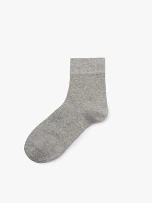 Vớ Thể Thao Cổ Cao Sợi Cotton Thấm Hút VO133 Màu Xám