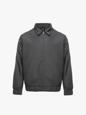 Áo Khoác Dù Ép Trơn Form Regular AK078 Màu Xám Đậm