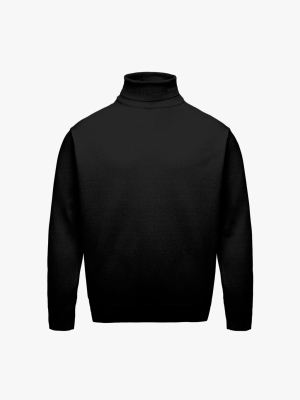 Áo Len Cổ Lọ Thêu 4M Ở Cổ Form Regular AL015