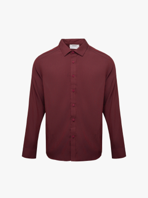 Áo Sơ Mi Tay Dài Linen Trơn Form Regular SM199