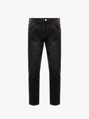 Quần Jean Thêu 4M Ở Túi Sau Form Slimfit QJ122 Màu Xám