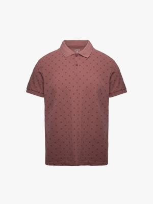 Aó Polo In Pattern Ngựa Form Regular PO180