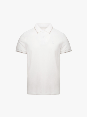 Aó Polo Thêu Đầu Ngựa Ở Ngực Form Slimfit PO181 Màu Trắng