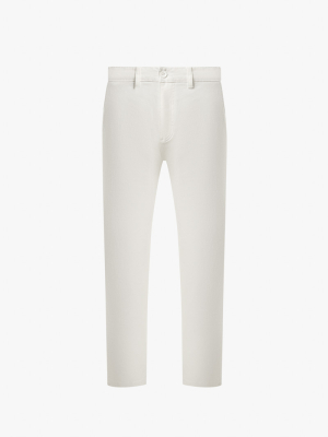 Quần Kaki Trơn Form Slimfit QK032 Màu Trắng