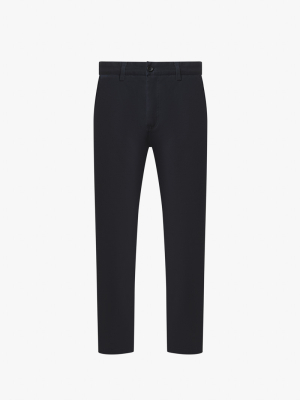 Quần Kaki Trơn Form Slimfit QK032 Màu Xanh Đen