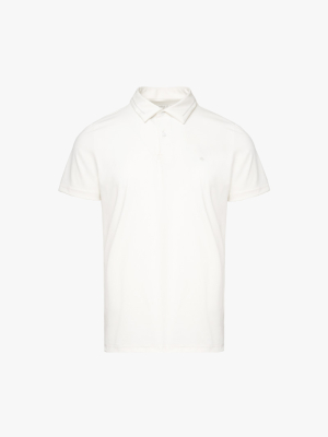 Áo Polo Cool-X In Viền Bo Cổ Form Slimfit PO186 Trắng