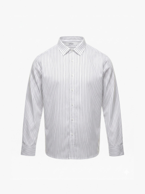 Áo Sơ Mi Sọc Form Slimfit SM172 Sọc Trắng