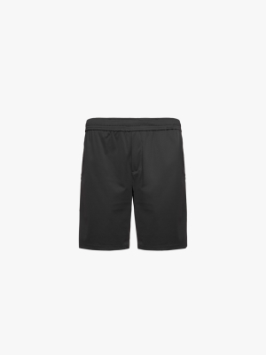 Quần Short Cool-X In Logo Form Straight QS084 Đen