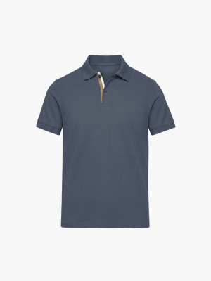 Áo Polo Trụ 3 Sọc Form Regular PO190 Màu Xanh Đen