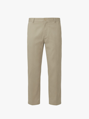Quần Kaki Signature Stripe Trơn Form Regular QK036 Màu Be