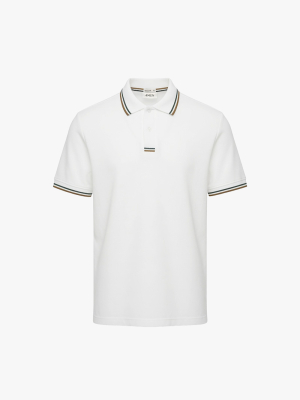 Áo Polo Signature Stripe Trơn Form Regular PO193