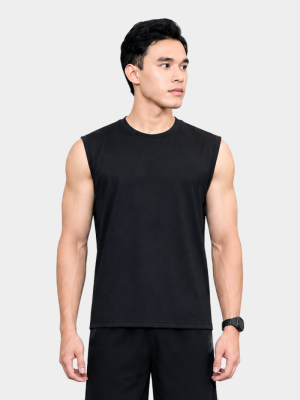 Áo Ba Lỗ In Logo 4MEN Club Sau Lưng Form Regular AT179