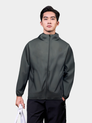 Áo Khoác Dù Trượt Nước Thêu 3D Logo 4M Form Regular AK075