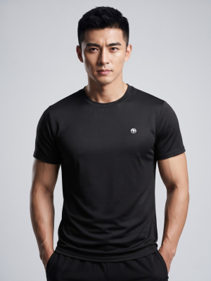 Áo Thun Thể Thao In Logo 4M Tròn Form Regular AT175