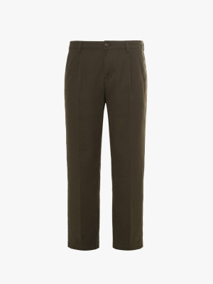 Quần Kaki Trơn Xếp Ly Form Straight QK037