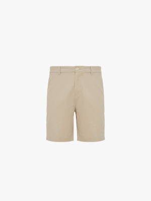 Quần Short Lưng Thun Form Regular QS089 Màu Be