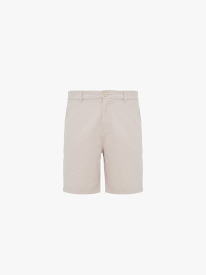 Quần Short Lưng Thun Form Regular QS089 Màu Nâu Xám