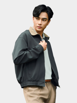 Áo Khoác Blouson Form Relaxed AK083