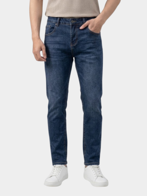 Quần Jean Trơn Form Slimfit QJ115