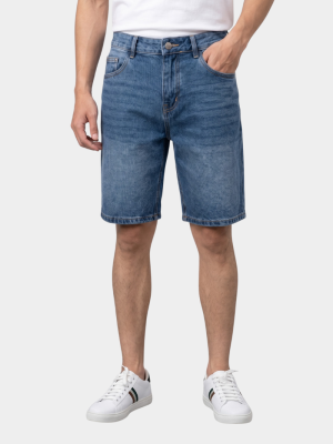 Quần Short Jean Trơn Form Regular QS076
