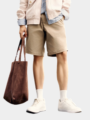 Quần Short Kaki Diễu ZicZac Ở Túi Form Regular QS063