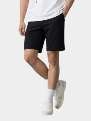 Quần Short Kaki Lưng Thun Cài Nút Form Regular QS060