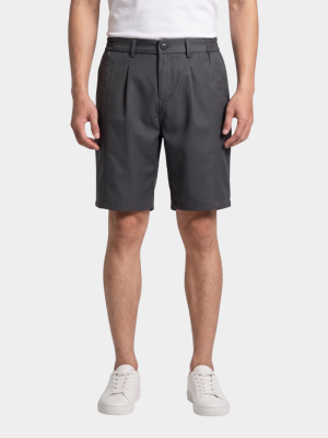 Quần Short Kaki Lưng Thun Xếp Ly Form Regular QS065