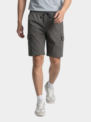 Quần Short Kaki Trang Trí Đường Diễu 2 Bên Túi Hộp Form Straight QS073