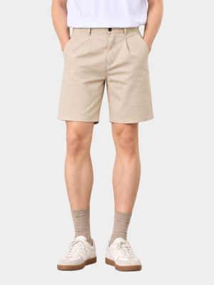 Quần Short Kaki Trơn Form Straight QS081