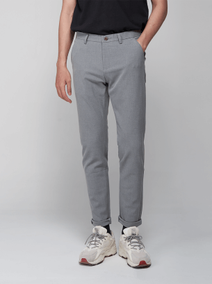 Quần Tây Căn Bản Form Slimfit QT021 Màu Xám