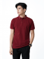 Áo Polo Gắn Nhãn Màu Đỏ PO028
