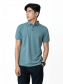 Áo Polo Gắn Nhãn Màu Xanh PO028