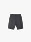 Quần Short Linen Slimfit QS011 Màu Xám Đậm