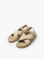 Dép sandal quai chéo da Microfiber đế TPR - DE006