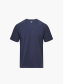 Áo Thun In Logo Tròn 4M Form Slimfit AT161 Màu Xanh Đen