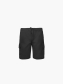 Quần Short Kaki Trang Trí Đường Diễu 2 Bên Túi Hộp Form Straight QS073 Màu Đen