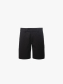Quần Short Linen Trơn Form Straight QS068 Màu Đen