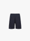 Quần Short Thể Thao In Logo 4Men Club Form Regular QS079 Màu Xanh Đen