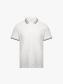 Áo Polo Cổ Phối Màu Form Regular PO172 Màu Trắng