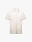 Áo Polo Dệt Kim Gân Nổi Form Regular PO176 Màu Trắng